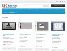 Tablet Screenshot of epckit.com